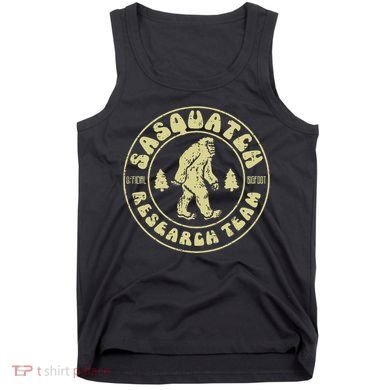 Sasquatch Research Team Funny Bigfoot Yeti Tank Top