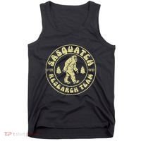 Sasquatch Research Team Funny Bigfoot Yeti Tank Top thumb 0