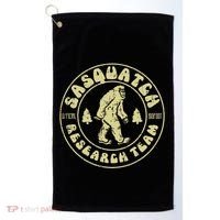 Sasquatch Research Team Funny Bigfoot Yeti Golf Towel thumb 0