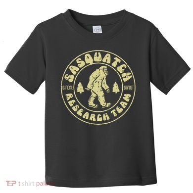 Sasquatch Research Team Funny Bigfoot Yeti Toddler T-Shirt