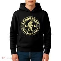 Sasquatch Research Team Funny Bigfoot Yeti Kids Hoodie thumb 4