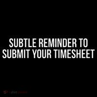 Subtle Reminder To Submit Your Timesheet Funny Hr Gift T-Shirt thumb 7