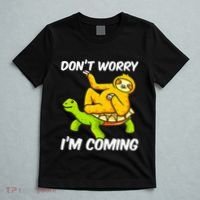 Sloth Riding Turtle Tortoise Sloth Lovers T-Shirt thumb 5