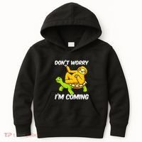 Sloth Riding Turtle Tortoise Sloth Lovers Kids Hoodie thumb 0