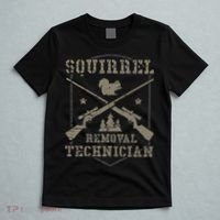 Squirrel Removal Technician Squirrel Hunting Squirrel Hunter  T-Shirt thumb 5