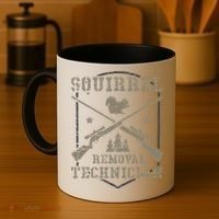 Squirrel Removal Technician Squirrel Hunting Squirrel Hunter  Coffee Mug thumb 4