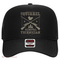 Squirrel Removal Technician Squirrel Hunting Squirrel Hunter  Hat thumb 0