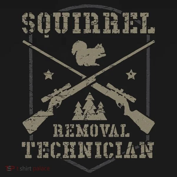 Squirrel Removal Technician Squirrel Hunting Squirrel Hunter  Women's Long Sleeve Shirt