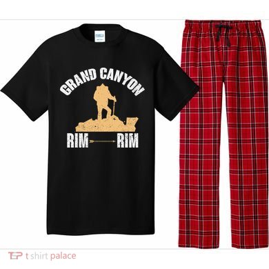 South Rim To North Rim Grand Canyon Hike In Arizona Souvenir Gift Pajama Set