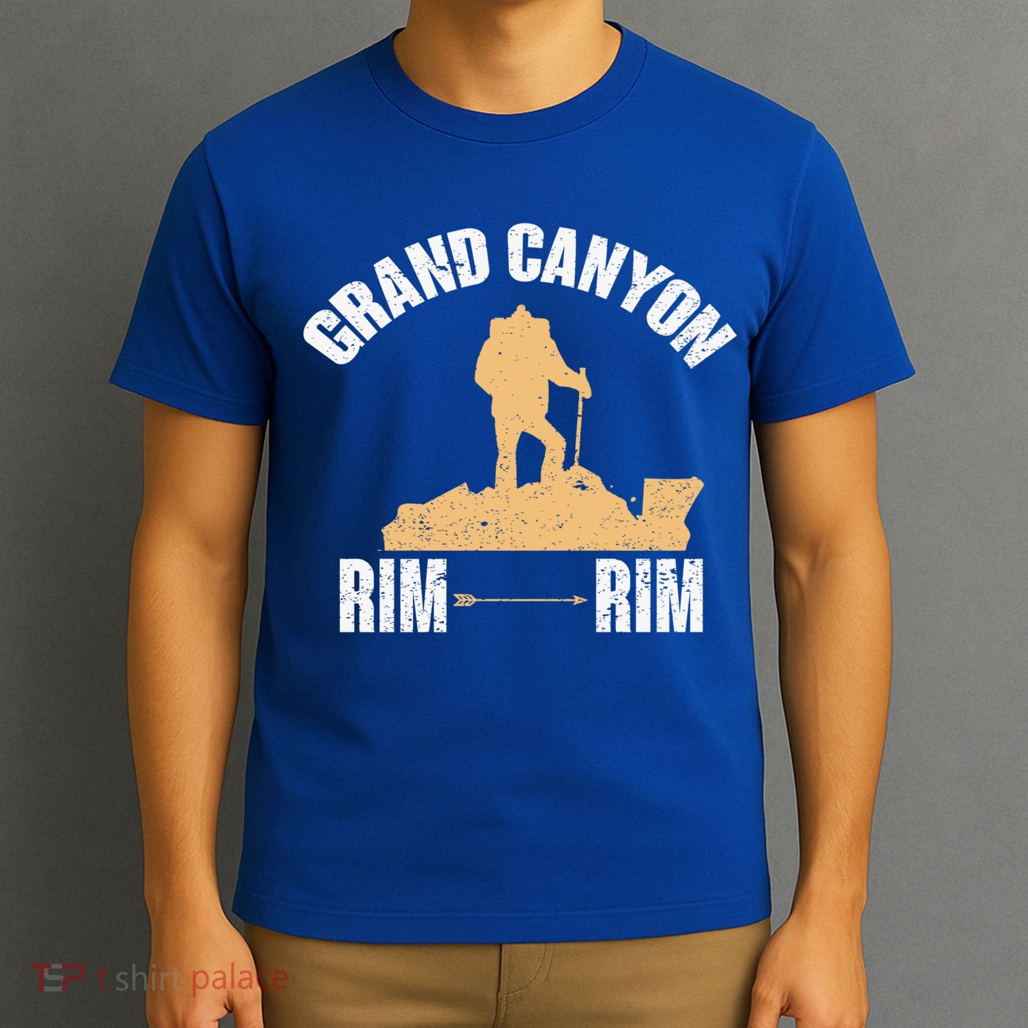 South Rim To North Rim Grand Canyon Hike In Arizona Souvenir Gift T-Shirt