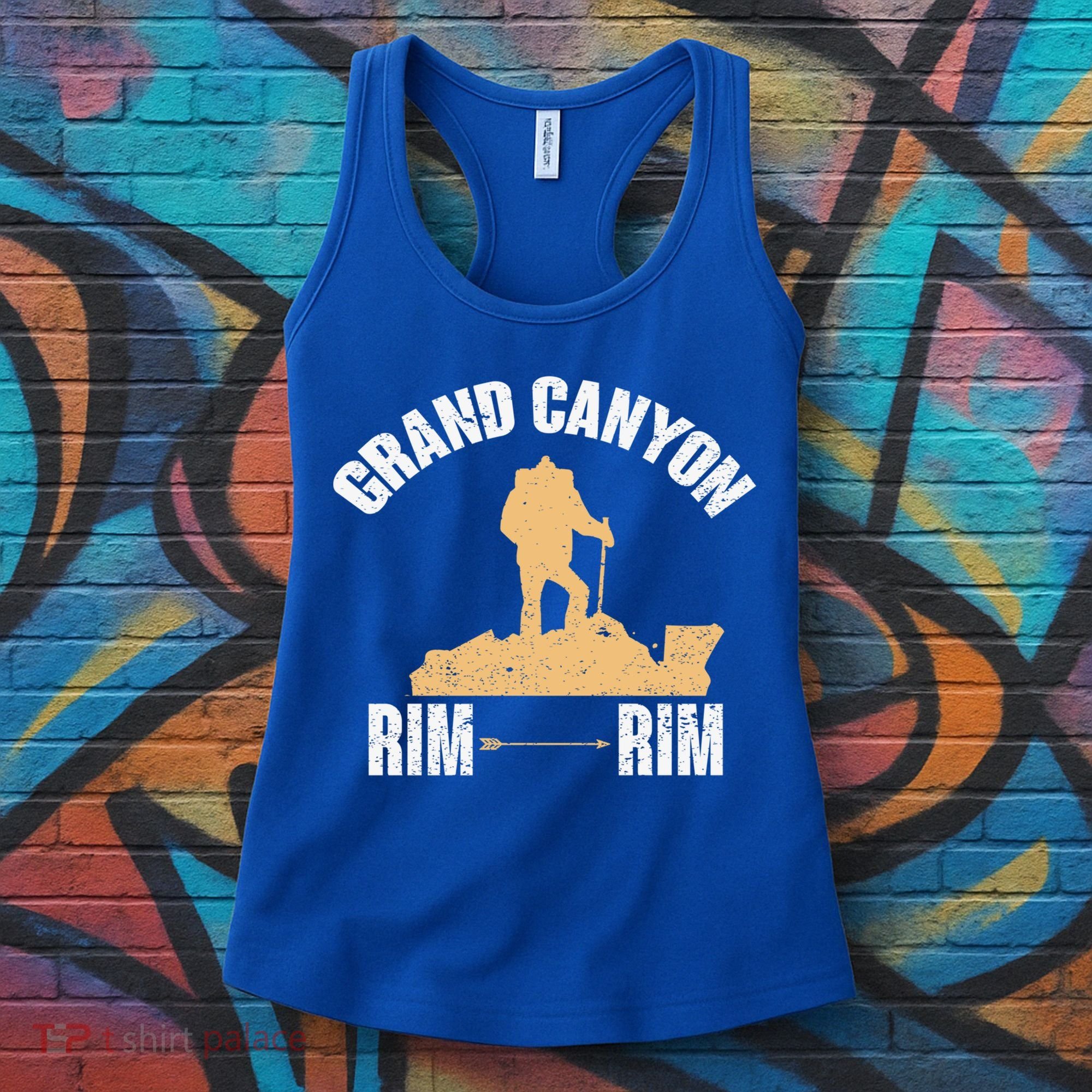South Rim To North Rim Grand Canyon Hike In Arizona Souvenir Gift Women's Tank Top