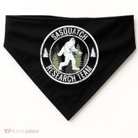 Sasquatch Research Team Bigfoot Meaningful Gift Funny Gift Meaningful Gift USA-Made Doggie Bandana thumb 0