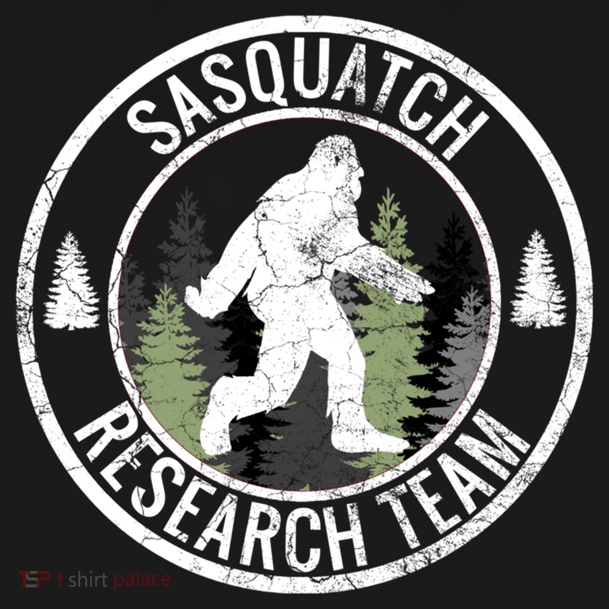 Sasquatch Research Team Bigfoot Meaningful Gift Funny Gift Meaningful Gift USA-Made Doggie Bandana