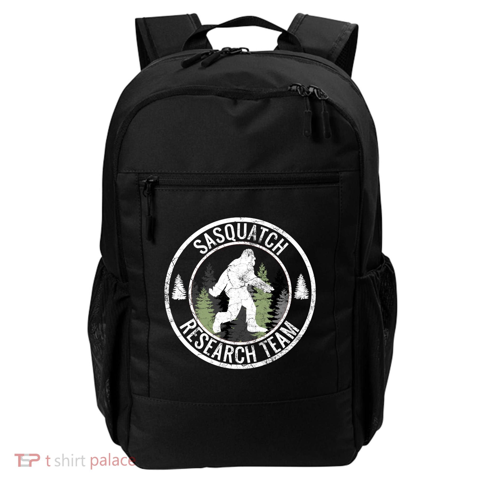 Sasquatch Research Team Bigfoot Meaningful Gift Funny Gift Meaningful Gift Backpack