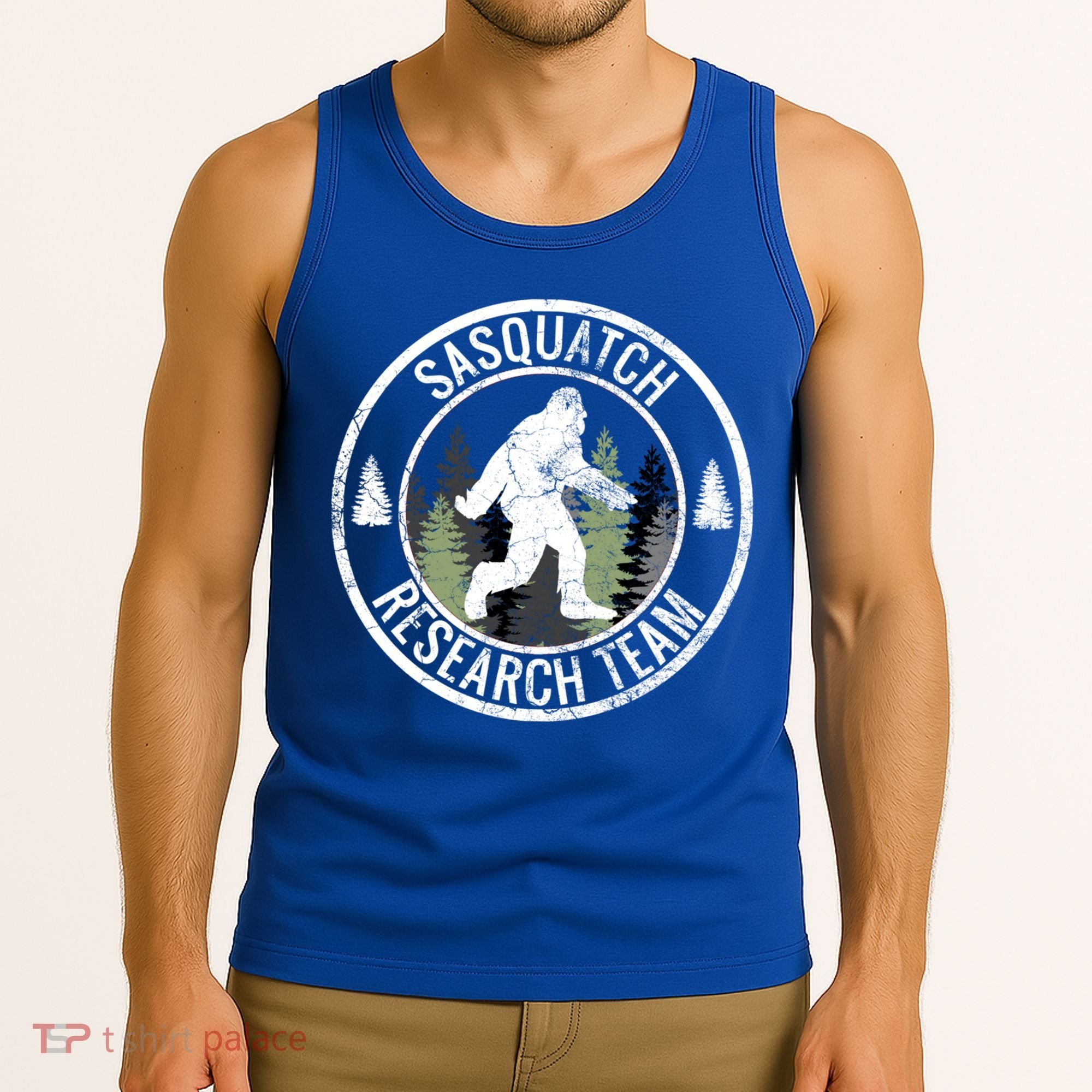 Sasquatch Research Team Bigfoot Meaningful Gift Funny Gift Meaningful Gift Tank Top