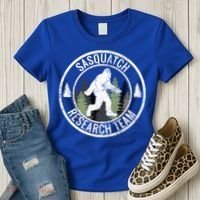 Sasquatch Research Team Bigfoot Meaningful Gift Funny Gift Meaningful Gift Women's T-Shirt thumb 3