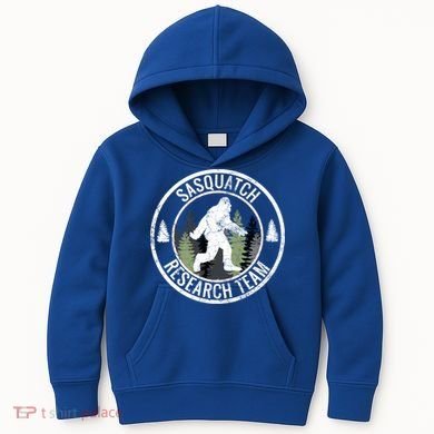 Sasquatch Research Team Bigfoot Meaningful Gift Funny Gift Meaningful Gift Kids Hoodie