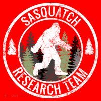 Sasquatch Research Team Bigfoot Meaningful Gift Funny Gift Meaningful Gift Santa Hat thumb 1