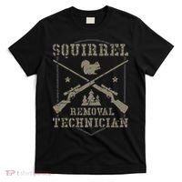 Squirrel Removal Technician Squirrel Hunting Squirrel Hunter T-Shirt thumb 0