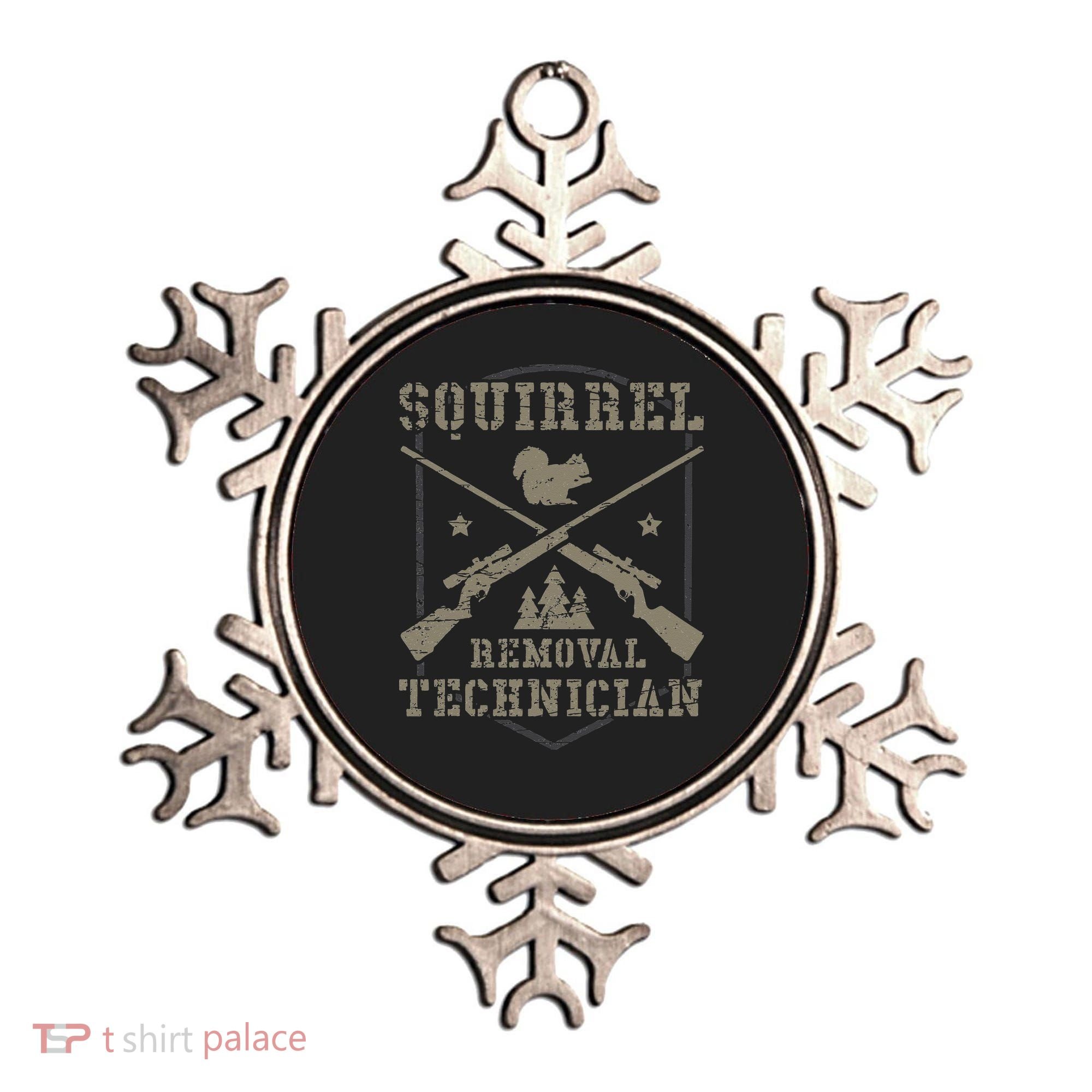 Squirrel Removal Technician Squirrel Hunting Squirrel Hunter Ornament
