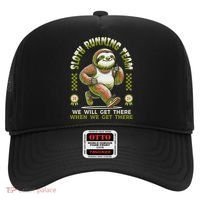 Sloth Running Team Running Gifts Women Funny Sloth Hat thumb 0