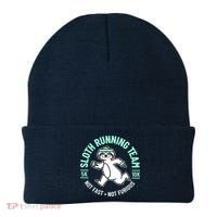 Sloth Running Team Not Fast Not Furious Beanie thumb 0