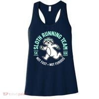 Sloth Running Team Not Fast Not Furious Women's Tank Top thumb 0