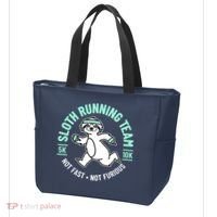 Sloth Running Team Not Fast Not Furious Tote Bag thumb 3