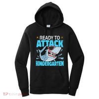 Shark Ready To Attack Kindergarten First Day Of School Women's Hoodie thumb 0