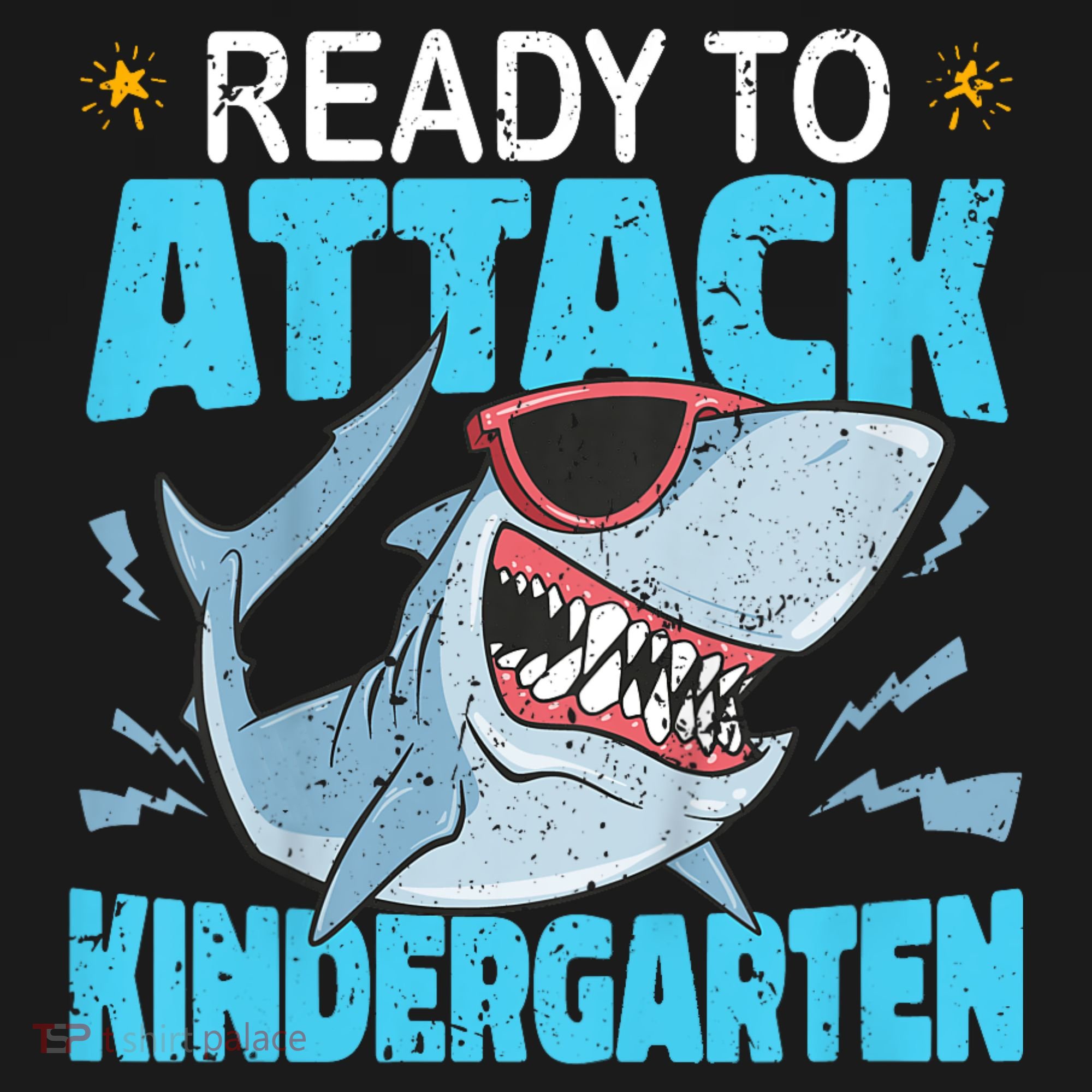 Shark Ready To Attack Kindergarten First Day Of School Women's Tank Top