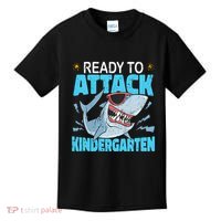 Shark Ready To Attack Kindergarten First Day Of School Kids T-Shirt thumb 0