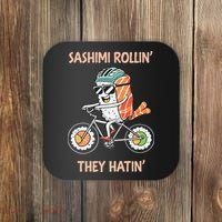 Sashimi Rollin They Hatin - Sushi Coaster thumb 0