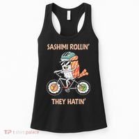 Sashimi Rollin They Hatin - Sushi Women's Tank Top thumb 0