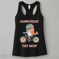 Sashimi Rollin They Hatin - Sushi Women's Tank Top thumb 3