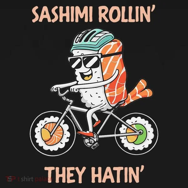 Sashimi Rollin They Hatin - Sushi Toddler Hoodie
