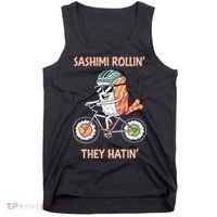 Sashimi Rollin They Hatin - Sushi Tank Top thumb 0