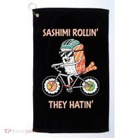 Sashimi Rollin They Hatin - Sushi Golf Towel thumb 0