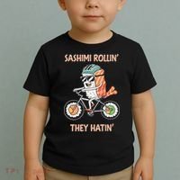 Sashimi Rollin They Hatin - Sushi Toddler T-Shirt thumb 2