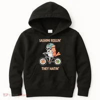 Sashimi Rollin They Hatin - Sushi Kids Hoodie thumb 0
