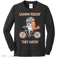 Sashimi Rollin They Hatin - Sushi Kids Long Sleeve Shirt thumb 0