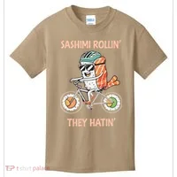 Sashimi Rollin They Hatin - Sushi Kids T-Shirt thumb 0