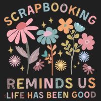 Scrapbooking Reminds Us Life Has Been Good Beanie thumb 2