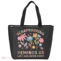 Scrapbooking Reminds Us Life Has Been Good Tote Bag thumb 0