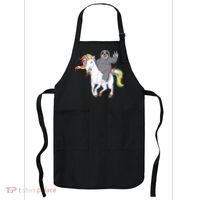 Sloth Riding Unicorn Apron thumb 0