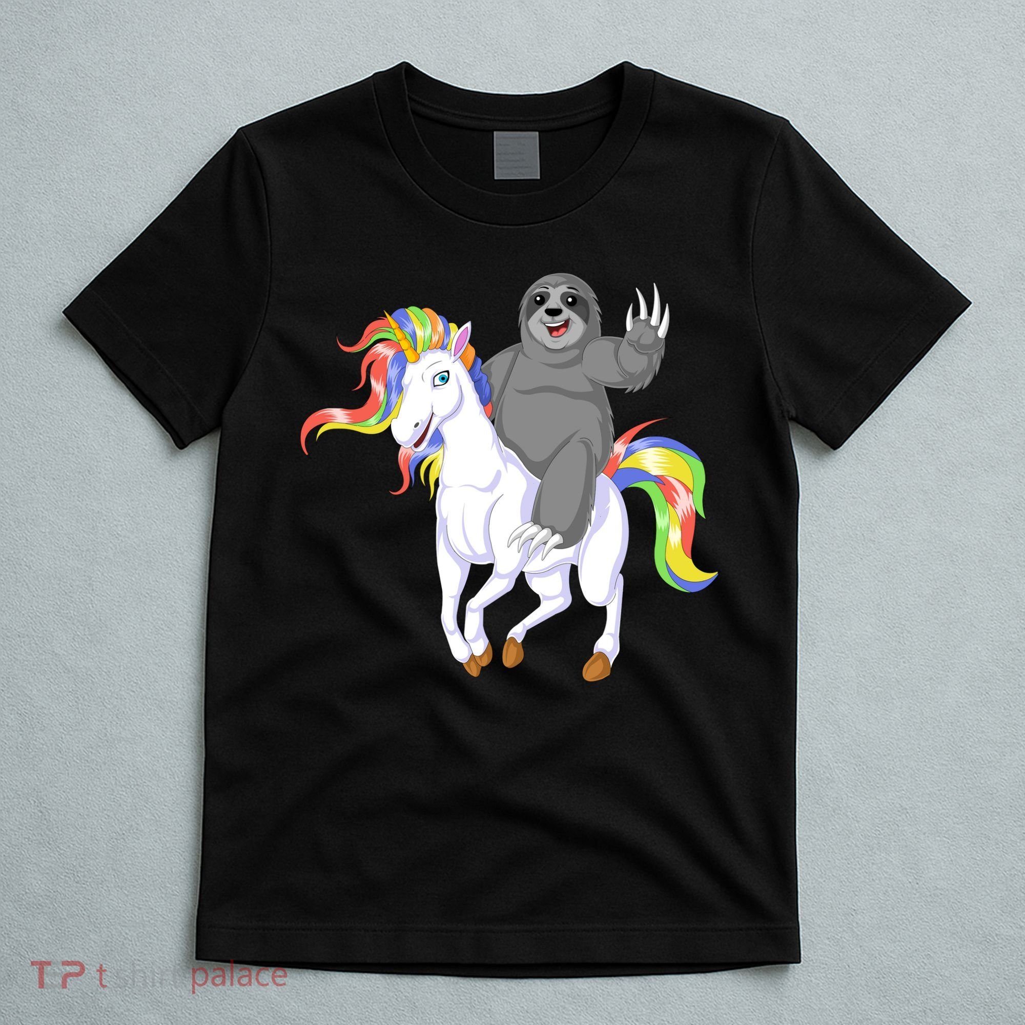 Sloth Riding Unicorn T-Shirt