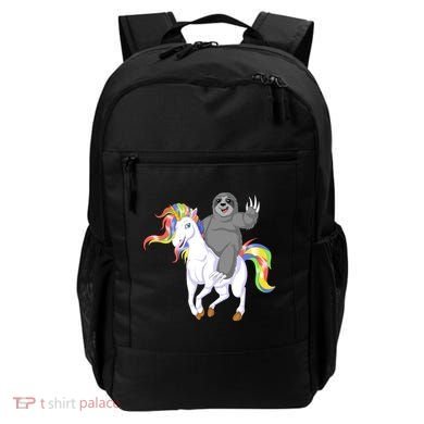 Sloth Riding Unicorn Backpack