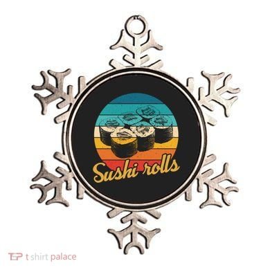 Sushi Rolls Vintage Sushi Rolls Funny Gift Ornament