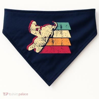 Snowmobiling Retro Vintage USA-Made Doggie Bandana