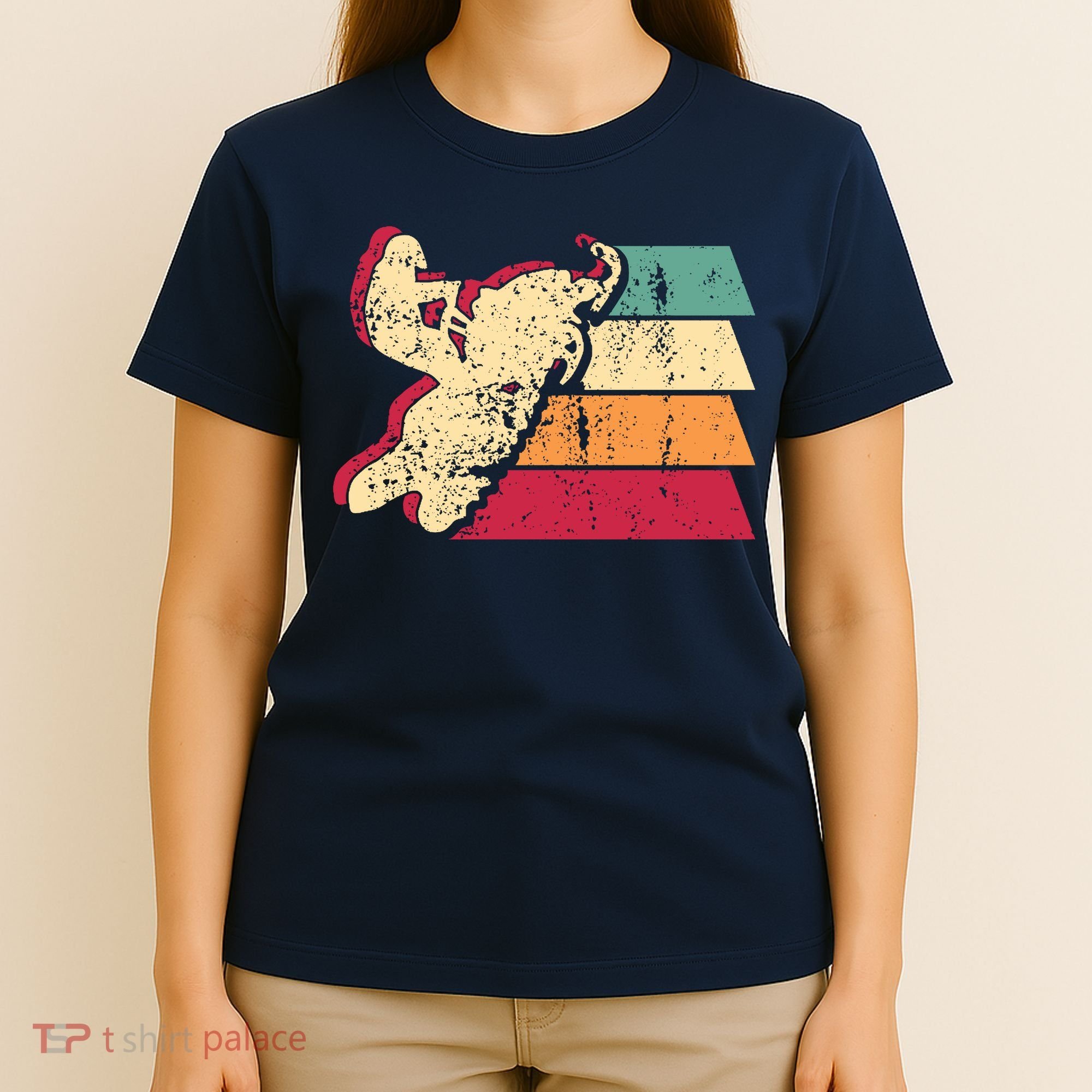 Snowmobiling Retro Vintage T-Shirt