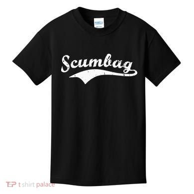 Scumbag Retro Vintage Scum Bag Swoosh Kids T-Shirt
